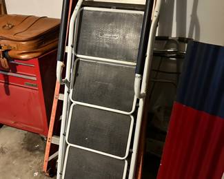 Step stool and ladders