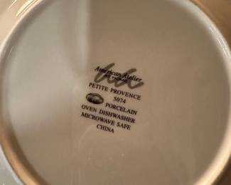 American Atelier "Petite Provence" Plates