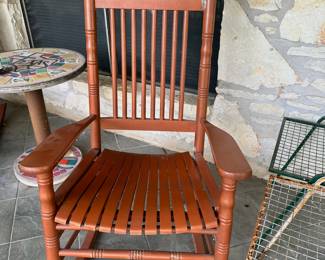 Texas Longhorn Rocking chair