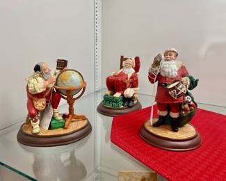 Norman Rockwell Santas
