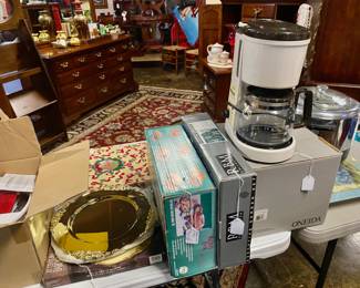 New Coffee Pots, Serving Dishes, and Cookware