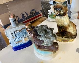 MCM Liquor Decanters (empty bottles)