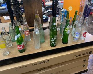Glass Soda Bottles 