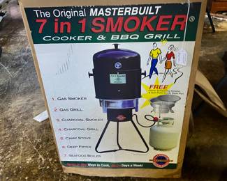7 in 1 Masterbuilt Smoker and BBQ Grill