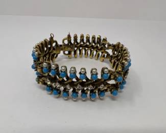 CHRISTIAN DIOR by Kramer Vintage Costume Jewelry Bracelet