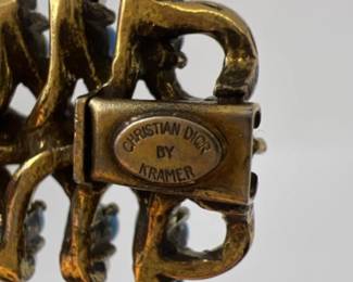 CHRISTIAN DIOR by Kramer Vintage Costume Jewelry Bracelet