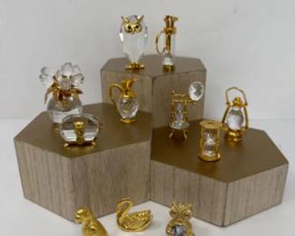 Loads of Swarovski Crystal Memories Miniatures & More!