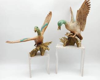 Run A-Fowl - Vintage Ceramic Duck Figurines