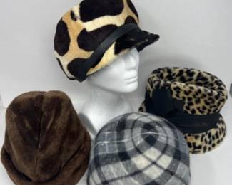 Vintage Mod & Retro Women's Winter Hat Collection - Dachettes by Lilly Dache