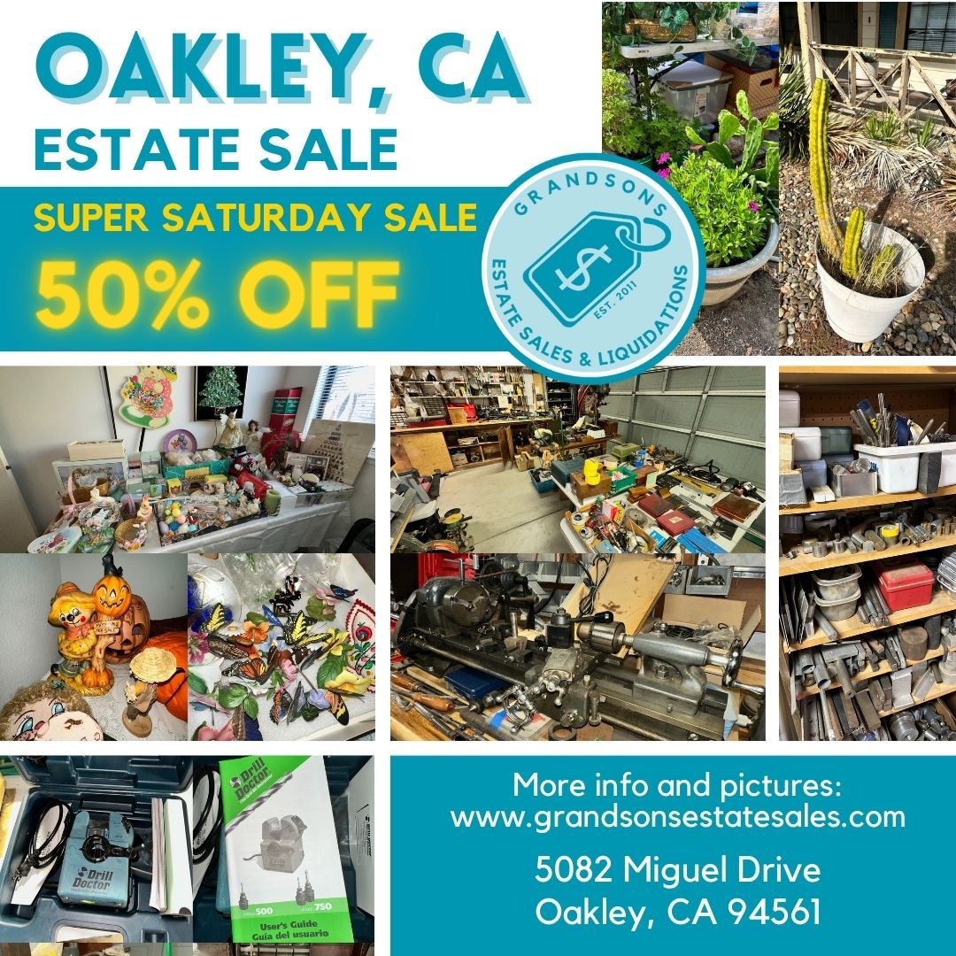 GRANDSON’S VINTAGE OAKLEY ESTATE SALE FEATURING... starts on 10/28/2023