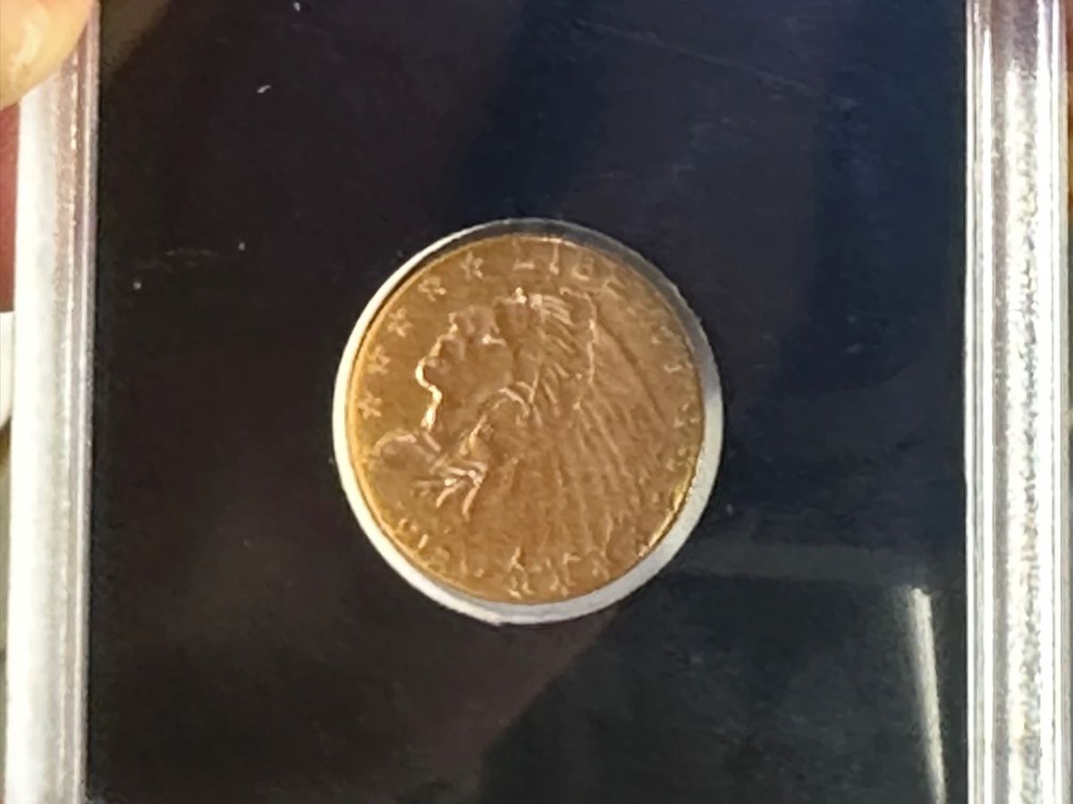 1912 US Indian Head $2.50 Gold Coin