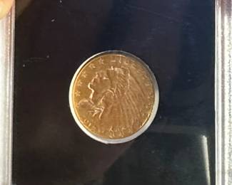 1912 US Indian Head $2.50 Gold Coin