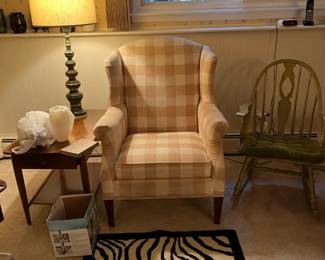 Wood Chair is a rocking chair.