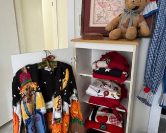 Large selection of holiday sweaters