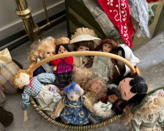 Vintage doll collection