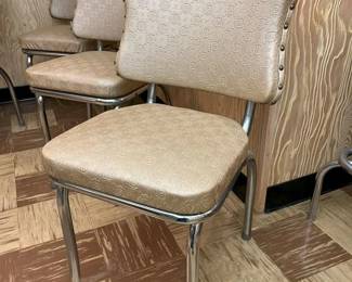 16 Vintage Vinyl Dinette Chair Detailmin