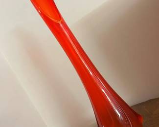 16 Vintage Slag Swung Glass Vasemin