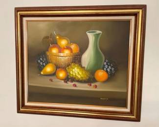 16 Vintage Doucette Fruit Still Life Paintingmin
