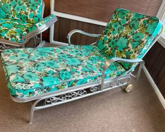 16 Vintage Aluminum Chaise Loungemin