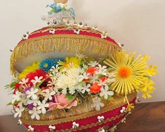 16 Vintage Orante Easter Egg Decormin