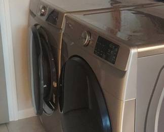 Samsung Front Loading Washer & Dryer, excellent condition. Less than 3 years old. 