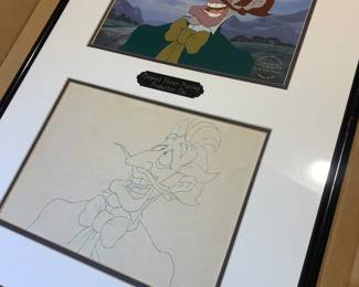 Pinocchio and the Emperor of the Night Disney Production Cell. 