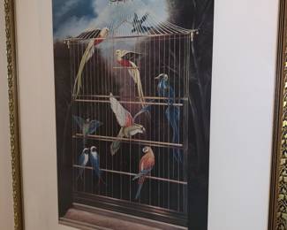 David Rollins Aviary Print 
