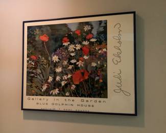 Gallery in the Garden Poster Print. 