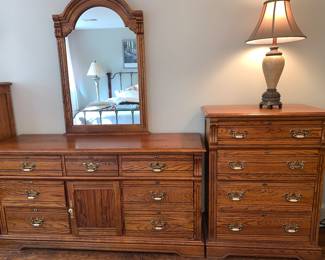 Lexington Oak Dresser Set, 5 pc 