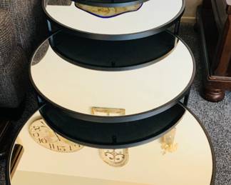 Mirrored Accent tables in various heights - priced separately