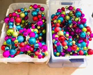 Christmas Ball Garland