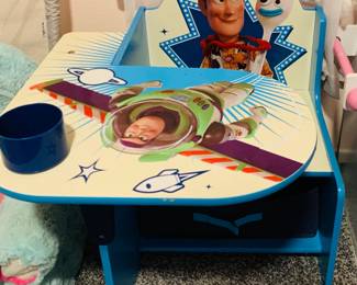Toddler "Toy Story"Chair w/ Tray