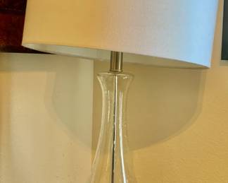 Silver Table Lamp