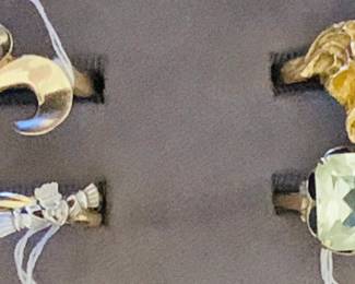 10K & 14K Rings, including  Irish Claddagh Ring & Peridot
