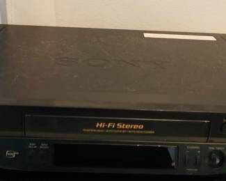 Sony VHS Player