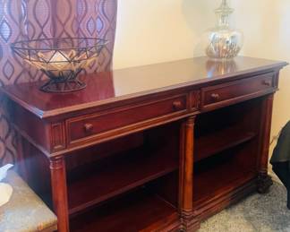 Thomasville Console Table with 4 Shelves