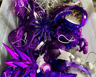Purple Ornaments
