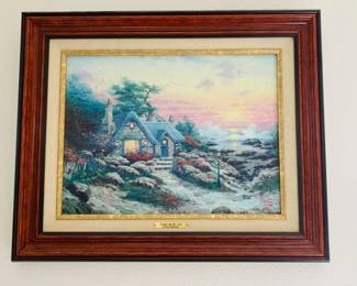 Thomas Kinkade - Cottage by the Sea