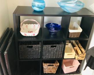 Misc. Baskets / Black TV Trays