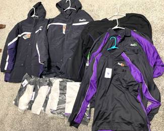 Brand new Fed Ex - Heavy Coats, Sweaters, over 10 Long Sleeve Shirts - New with tags