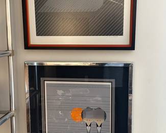 Framed Signed Charlie Harper Serigraphs