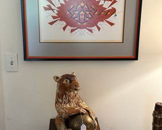 Framed Signed Charlie Harper Serigraph