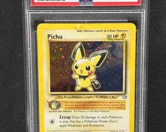 2000 Pokemon Neo Genesis Pichu Holo PSA 6