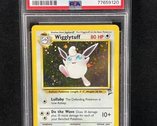 2000 Pokemon Wigglytuff Holo B2 PSA 6