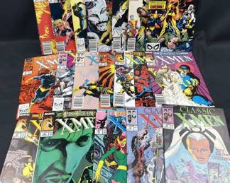 (18) 1988-90 Marvel Classic X-Men Comics