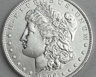 1896 Morgan Silver Dollar