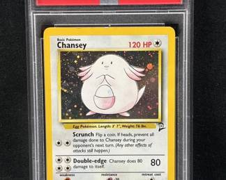 2000 Pokemon Chansey Holo Base II PSA 5 EX