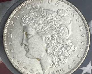 1889 Morgan Silver Dollar