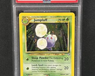 2000 Pokemon Neo Gen. Jumpluff Holo PSA 7