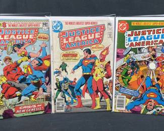 (3) Vintage DC Justice League of America Comics